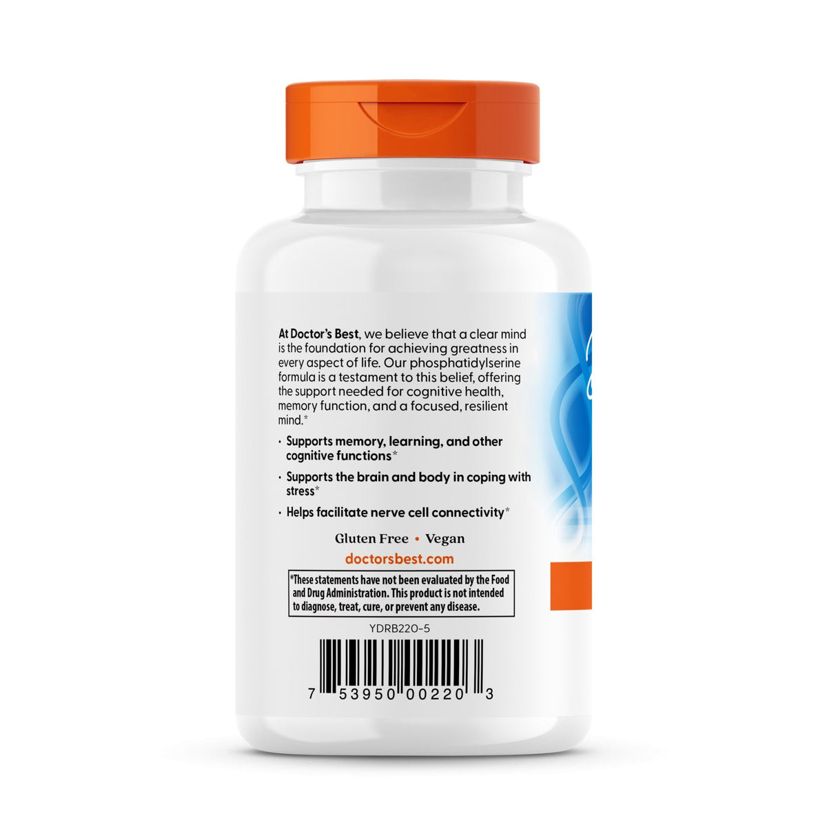 Doctors Best Phosphatidyl Serine 100mg 120 VegCap