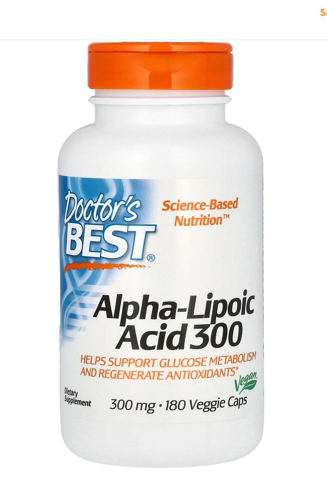 Doctors Best Alpha Lipoic Acid 300 180 VegCap