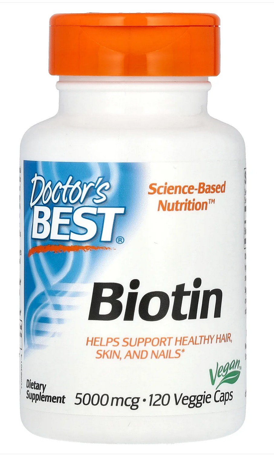 Doctors Best Best Biotin 5,000 mcg 120 VegCap