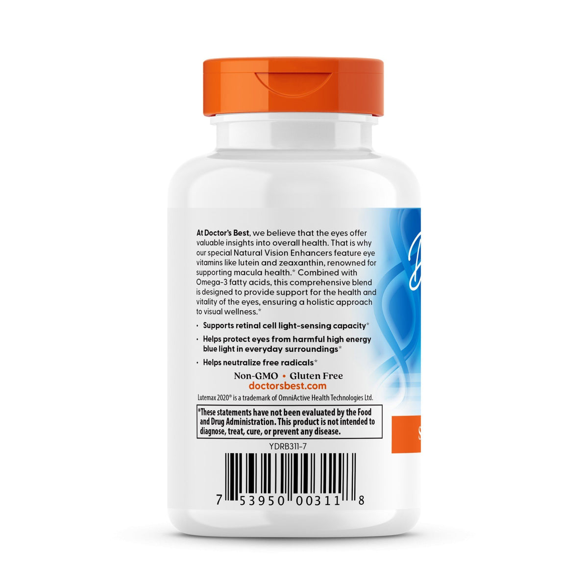 Doctors Best Natural Vision Enhancers 60 Softgel