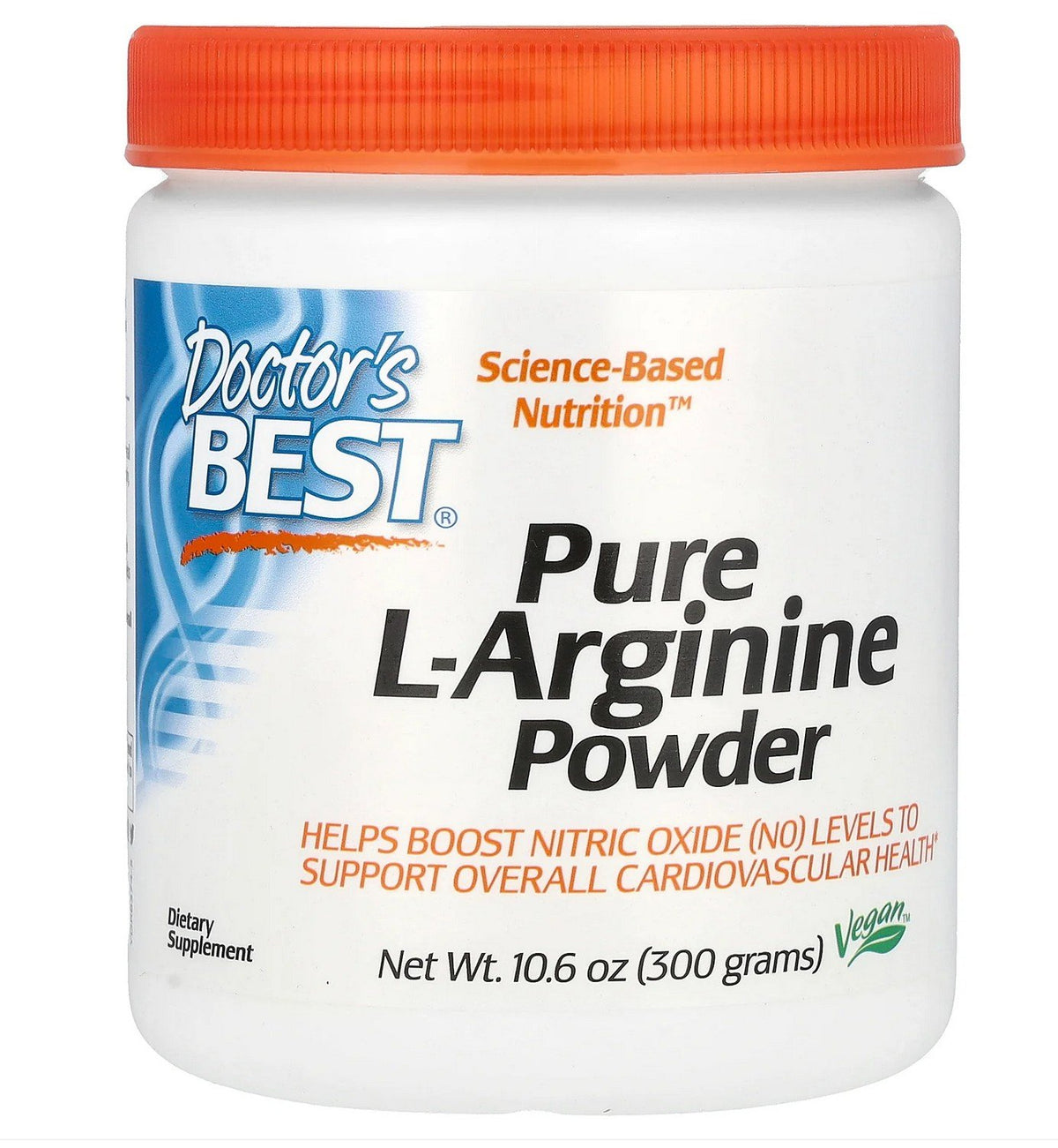 Doctors Best L-Arginine Powder 10.6 oz (300 grams) Powder