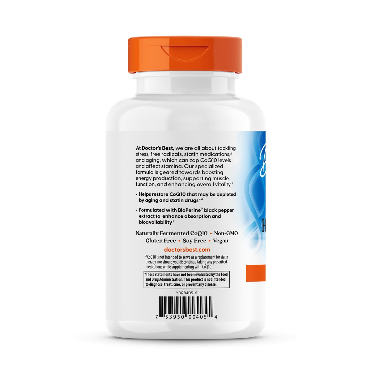 Doctors Best High Absorption CoQ10 100mg with Bioperine 360 VegCap