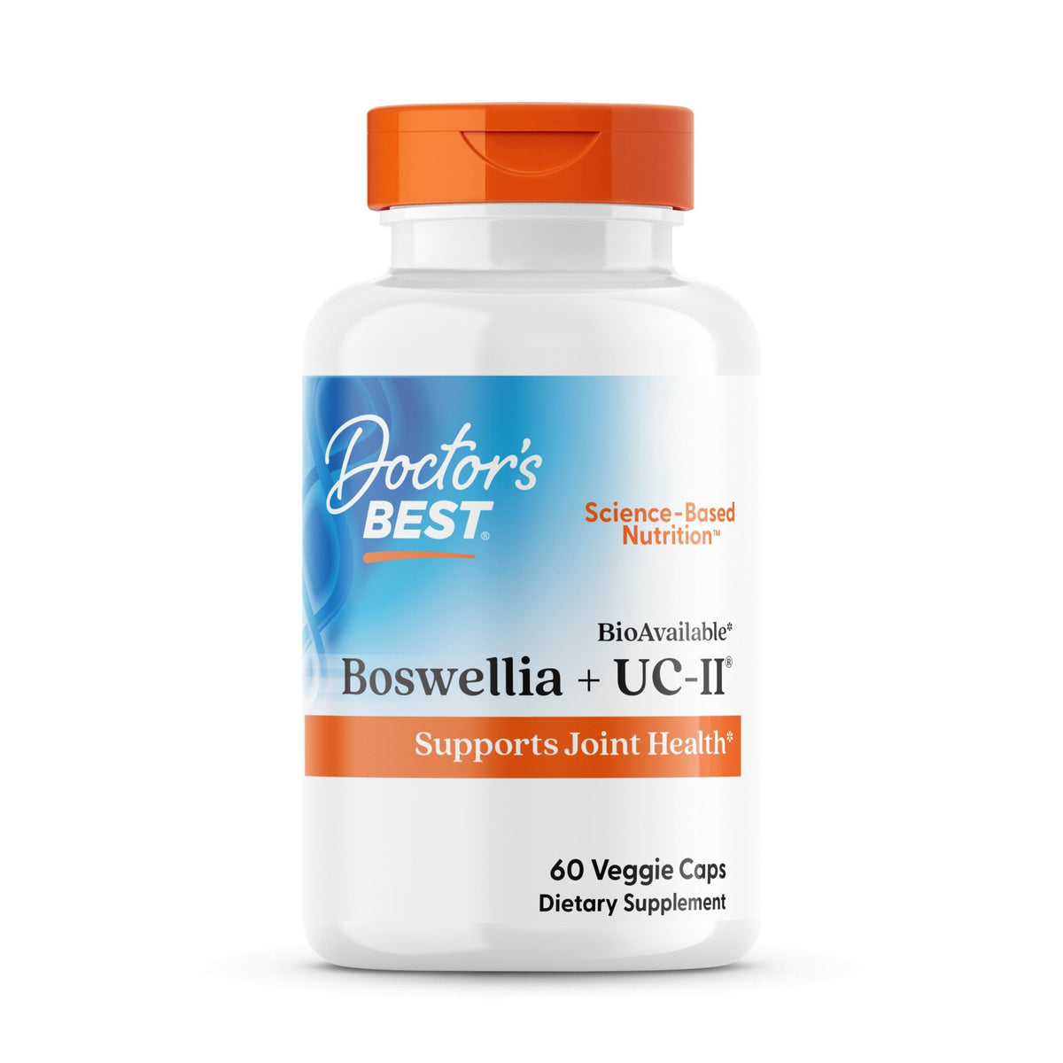 Doctors Best Boswellia Extract + UC-II 60 VegCap