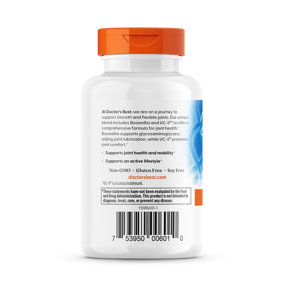 Doctors Best Boswellia Extract + UC-II 60 VegCap