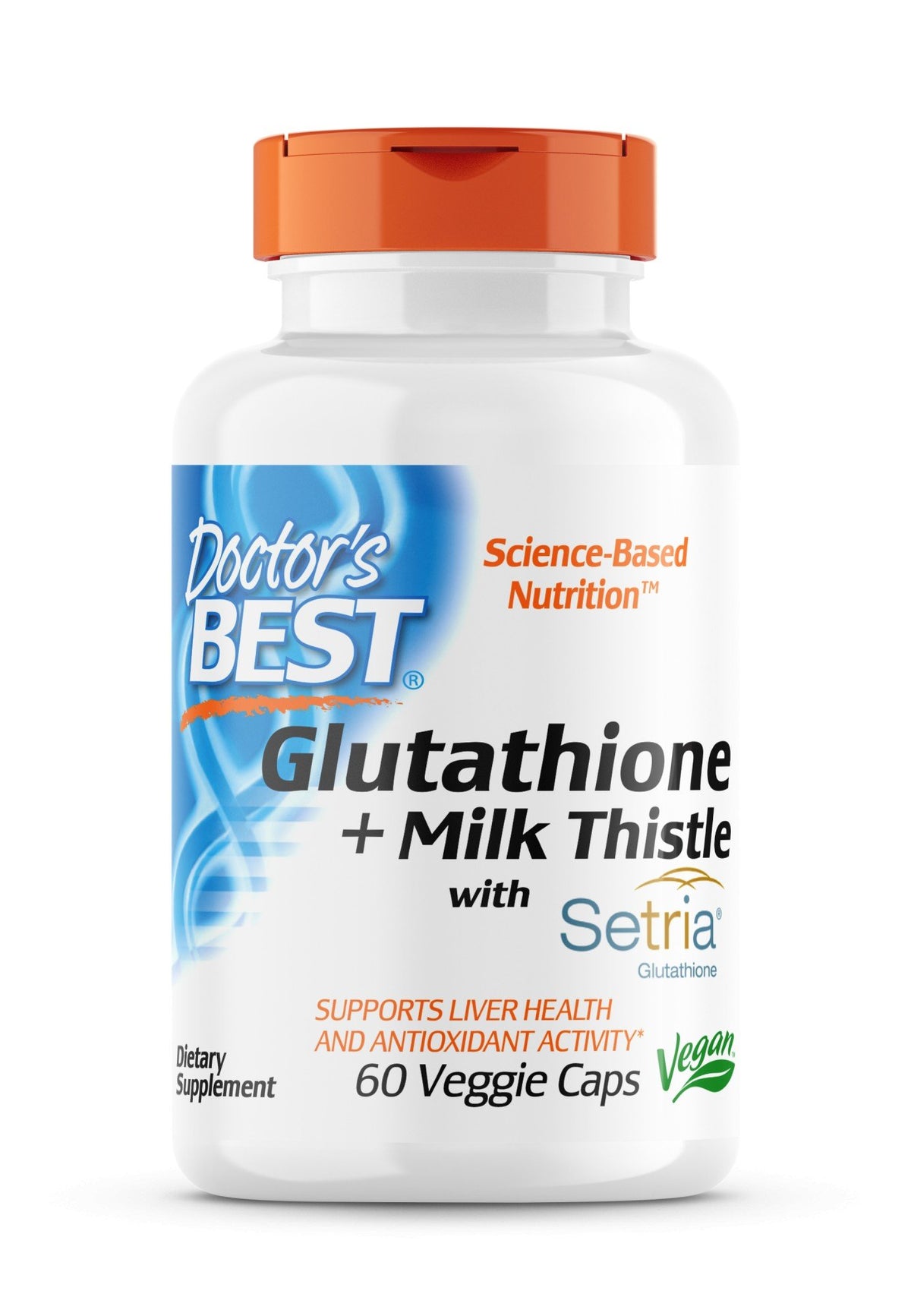 Doctors Best Glutathione with Milk Thistle 60 VegCap