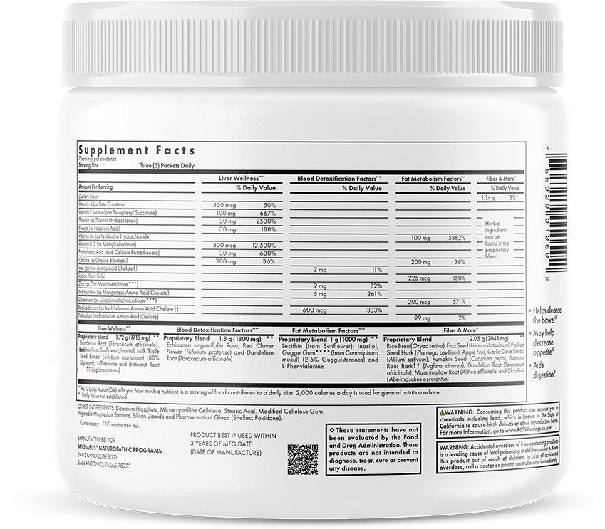 Michael's Naturopathic 1 Week Flush 1 Kit