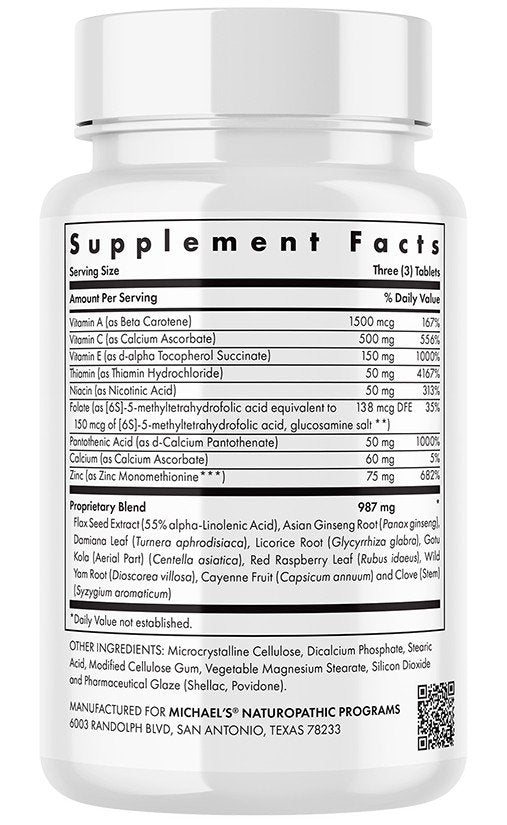 Michael's Naturopathic Female Reproductive Factors 120 Tablet