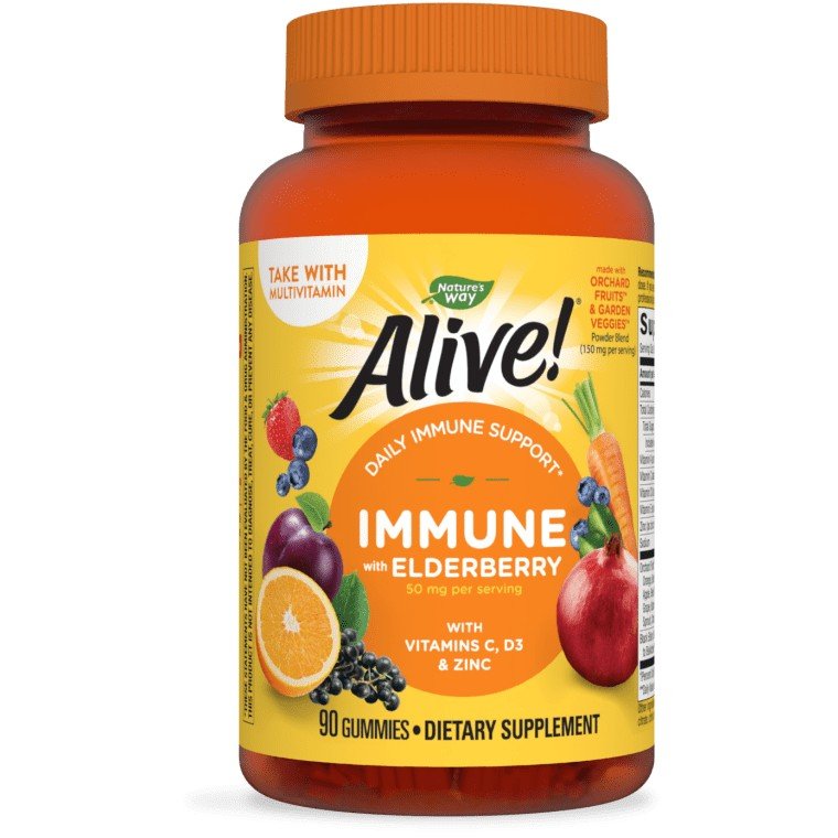 Nature's Way Alive! Immune Gummies 90 Gummy