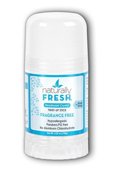 Naturally Fresh Crystal - Clear Stick (Fragrance Free) 4.25 oz oz Stick
