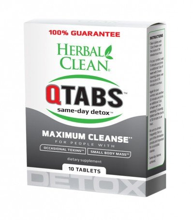 Herbal Clean Detox Quick Tabs 10 Tablet
