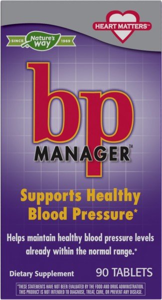 Nature&#39;s Way BP Manager 90 Tablet