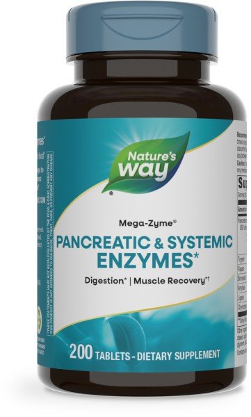 Nature's Way Mega-Zyme 200 Tablet