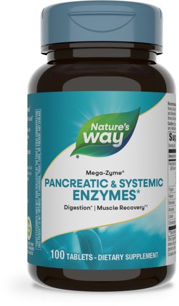 Nature's Way Mega-Zyme 10X Original Formula 100 Tablet