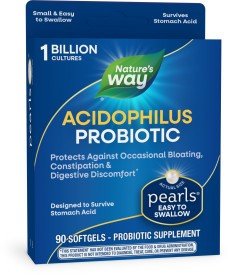 Nature's Way Acidophilus Pearls 90 Softgel