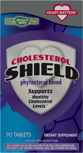 Nature&#39;s Way Cholesterol Shield 90 Tablet