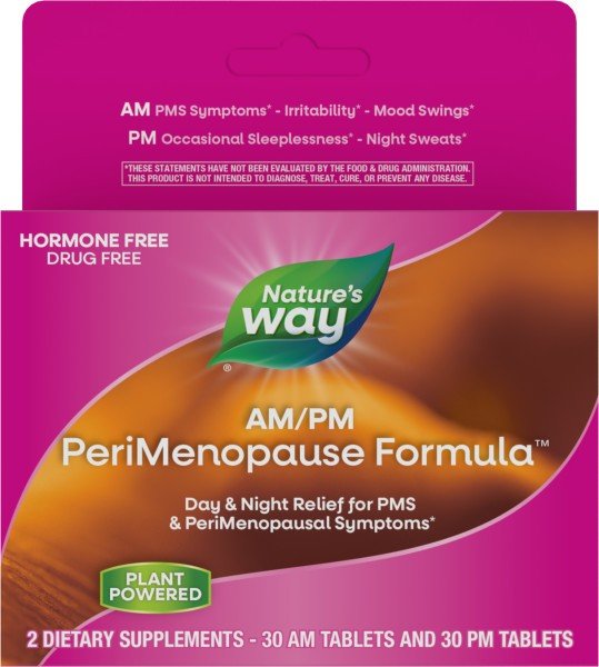 Nature&#39;s Way AM/PM PeriMenopause Formula 60 Tablet