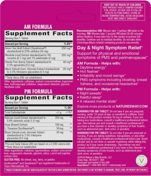 Nature&#39;s Way AM/PM PeriMenopause Formula 60 Tablet