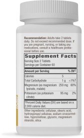 Nature&#39;s Way Krebs Magnesium Potassium 120 Tablet