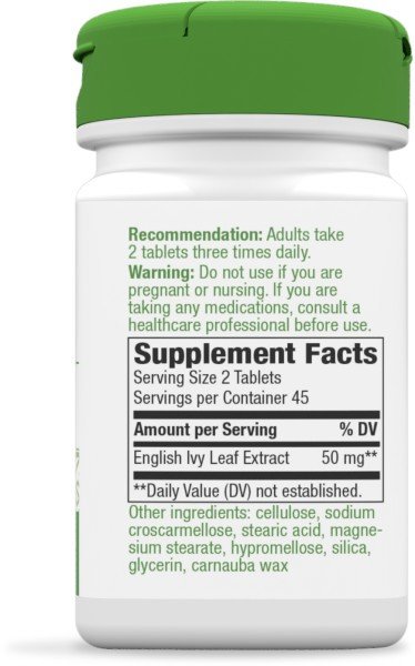 Nature&#39;s Way Ivy Extract 90 Tablet