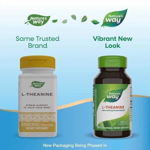 Nature&#39;s Way L-Theanine 60 Capsule