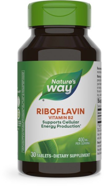 Nature's Way Riboflavin 30 Tablet