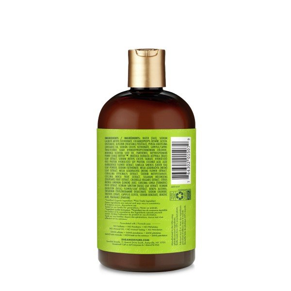 Shea Moisture Power Greens Shampoo Moringa &amp; Avocado 13 oz Liquid