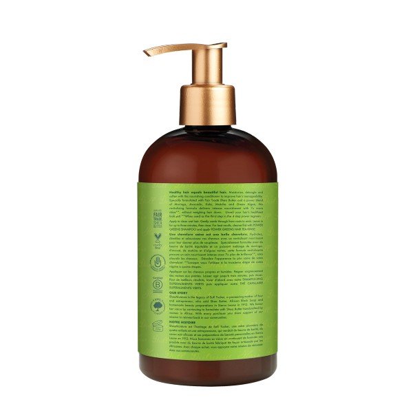 Shea Moisture Power Greens Conditioner Moringa &amp; Avocado 13 oz Liquid