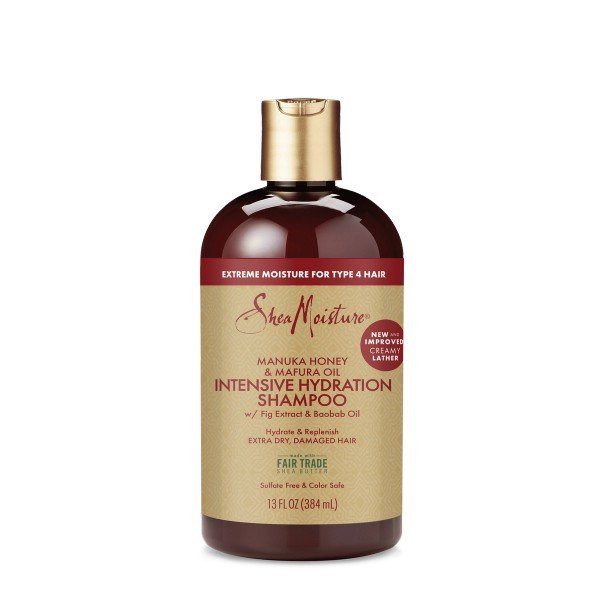 Shea Moisture Intensive Hydration Shampoo Manuka & Mafura 13 oz Liquid