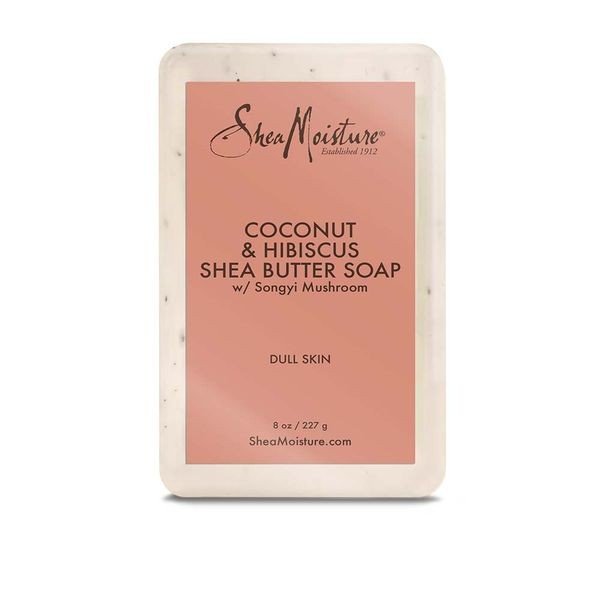 Shea Moisture Shea Butter Bar Soap Coconut Hibiscus 8 oz Liquid