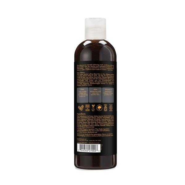 Shea Moisture African Black Soap Body Wash Soothing 13 oz Liquid