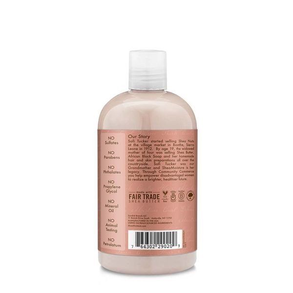 Shea Moisture Curl &amp; Shine Shampoo Coconut Hibiscus 13 oz Liquid