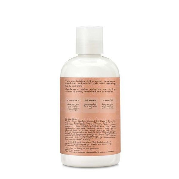 Shea Moisture Curl &amp; Style Milk Styling Aid Coconut Hibiscus 8 oz Liquid