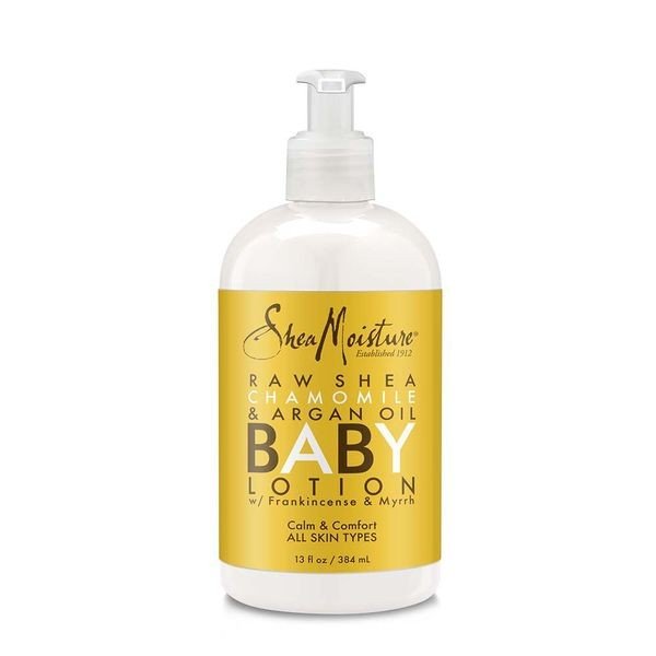 Shea Moisture Baby Lotion Raw Shea Chamomile & Argan Oil 8 oz Liquid