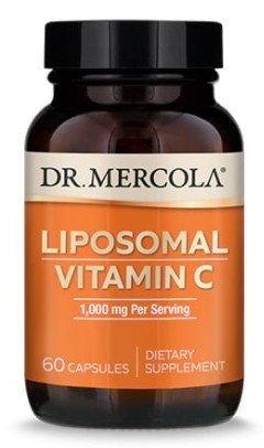 Liposomal Vitamin C | Dr. Mercola | 1000 milligrams per Serving | 60 Capsules | Dietary Supplement | VitaminLife