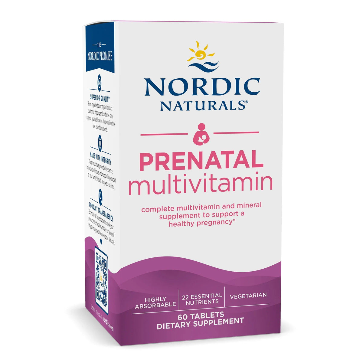 Nordic Naturals Prenatal Multivitamin 60 Tablet