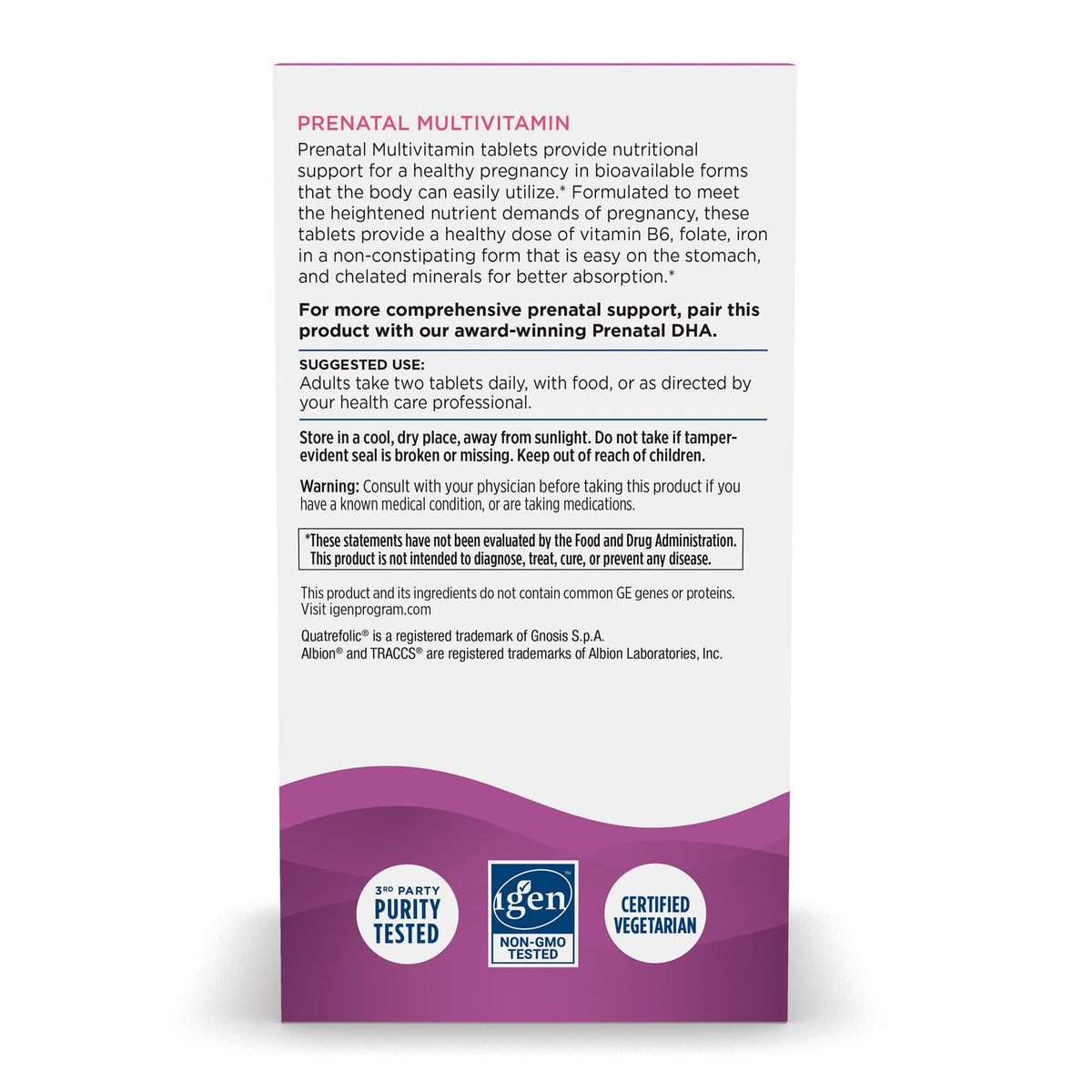 Nordic Naturals Prenatal Multivitamin 60 Tablet