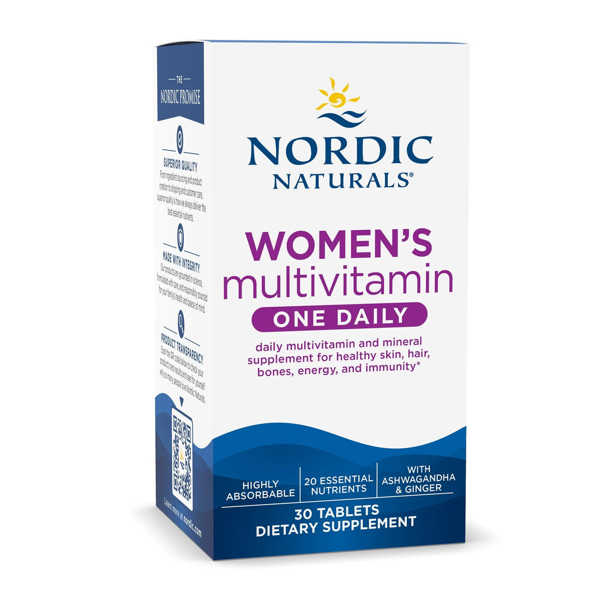 Nordic Naturals Women&#39;s Multivitamin One Daily 30 Tablet