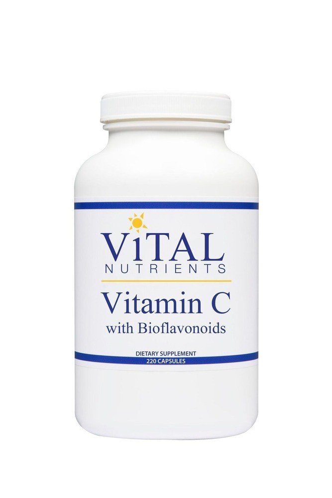 Vital Nutrients Vitamin C with Bioflavonoids 220 Capsule