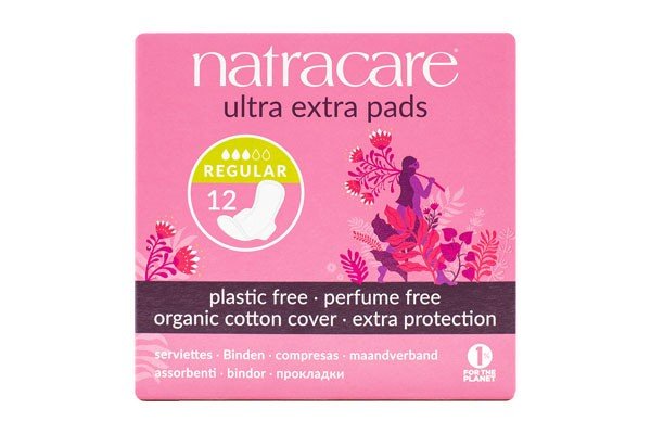 Natracare Pads Ultra Extra Regular 12 Box