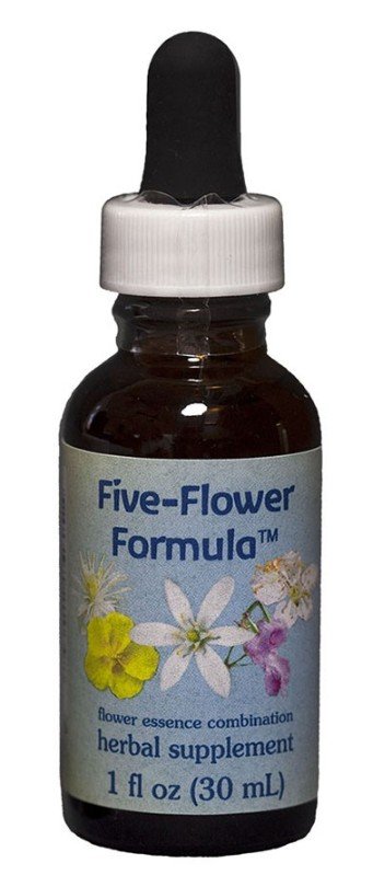Flower Essence Services Five-Flower Formula Dropper 1 oz Liquid