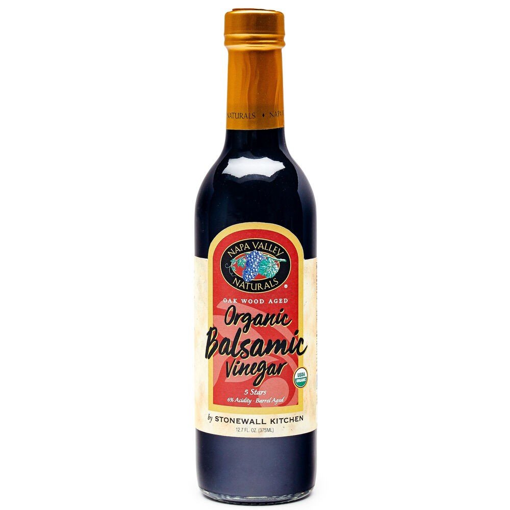 Napa Valley Oak Wood Aged Organic Balsamic Vinegar (5 Star) 12.7 oz Bottle