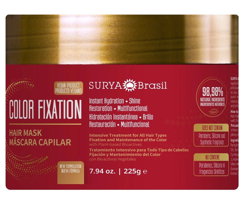 Surya Nature, Inc Color Fixation Restorative Mask 7.94 oz Cream