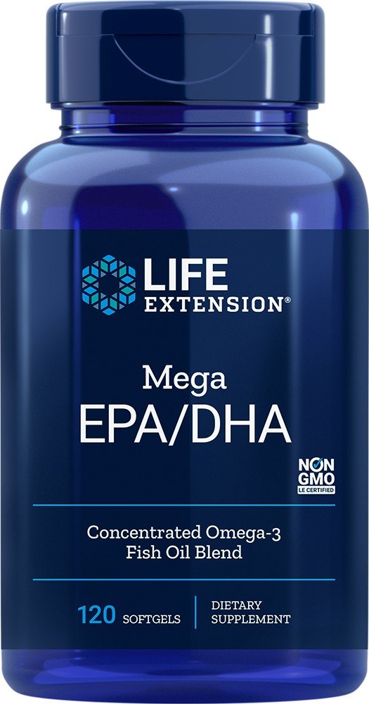 Life Extension Mega EPA DHA 120 Softgel