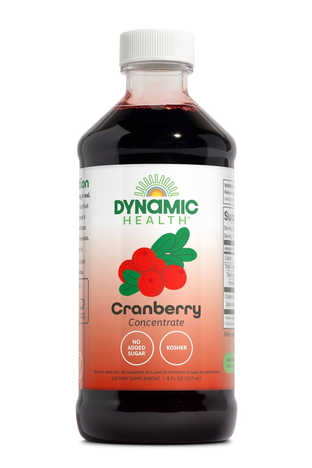 Dynamic Health Cranberry Concentrate 8 oz Liquid