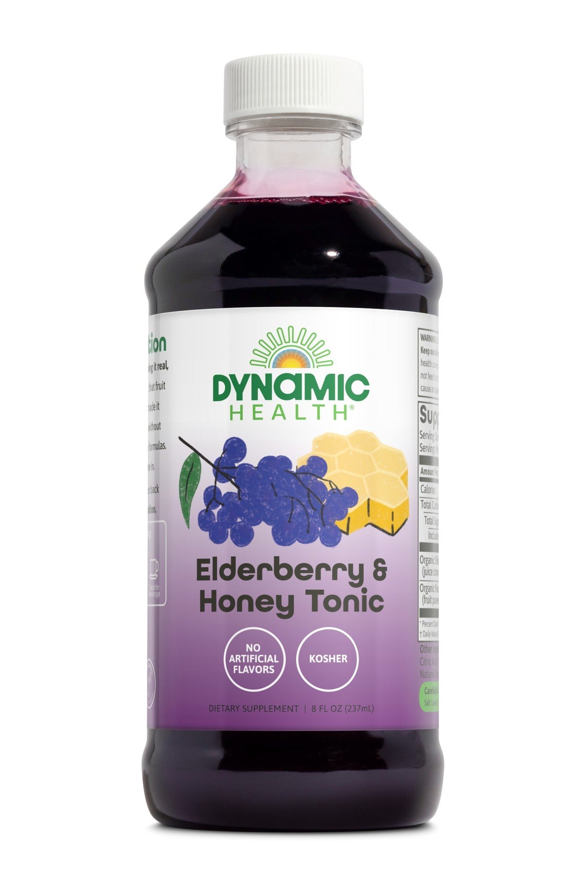 Dynamic Health Elderberry Honey Tonic 8 oz Liquid