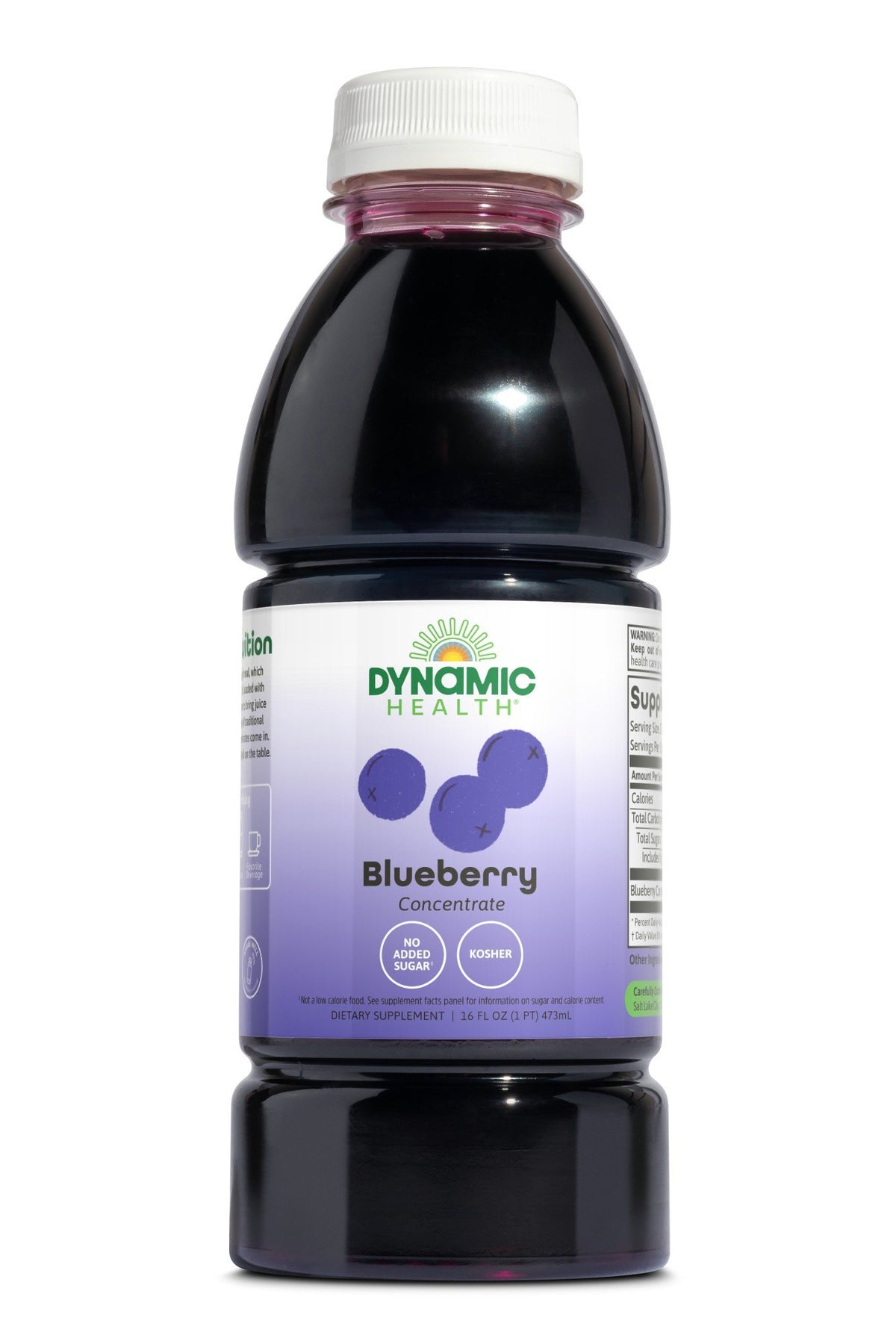 Dynamic Health Blueberry Juice Concentrate 16 oz Liquid