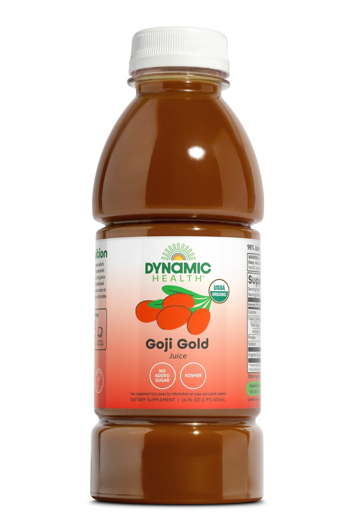 Dynamic Health Goji Gold Certified Organic 16 oz Liquid