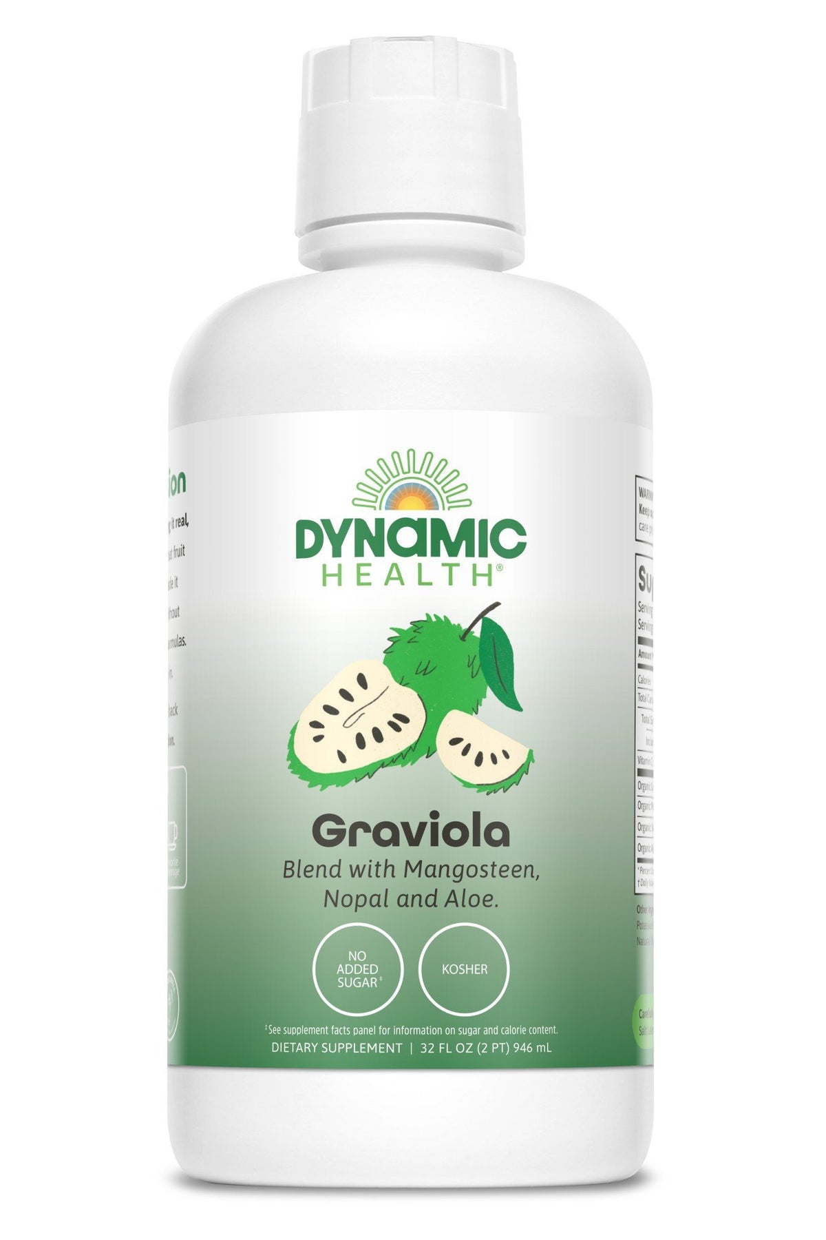 Dynamic Health Graviola Juice Blend 32 oz Bottle