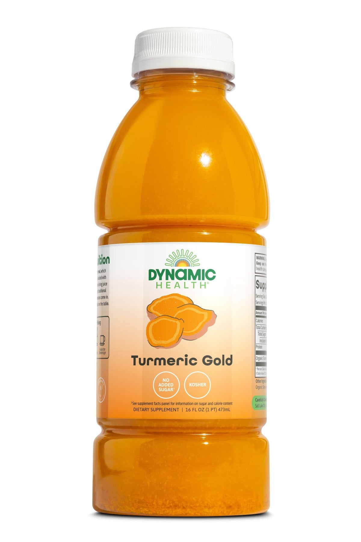 Dynamic Health Turmeric Gold Natural 16 oz Liquid