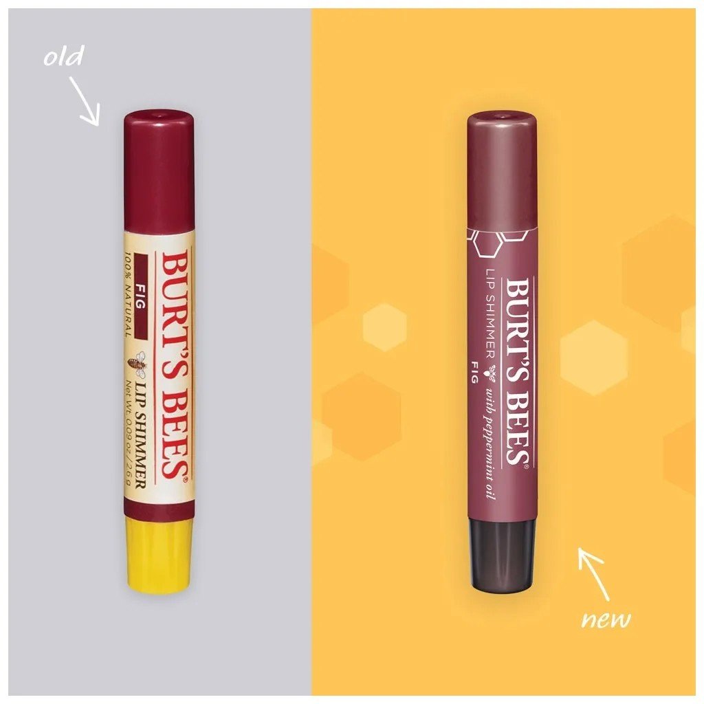 Burt&#39;s Bees Lip Shimmer Fig 0.09 oz Stick